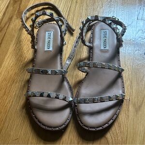 Steve Madden Travel Tan Sandals in 7.5